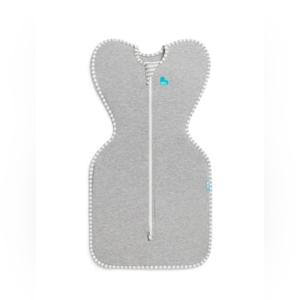 Love to Dream Gray Baby Swaddle Up Sleep Sack, Small 8-13 lbs